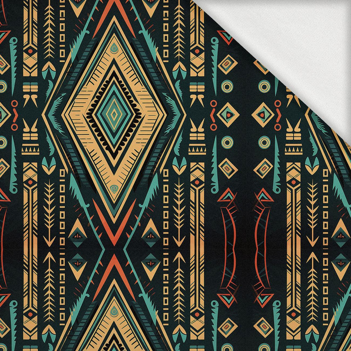 AROUND THE WORLD wz.9 - looped knit fabric with elastane ITY