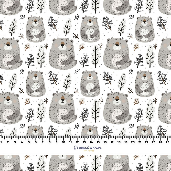 LET IS SNOW wz.4 - Cotton woven fabric