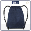 GYM BAG - MELANGE NAVY - small