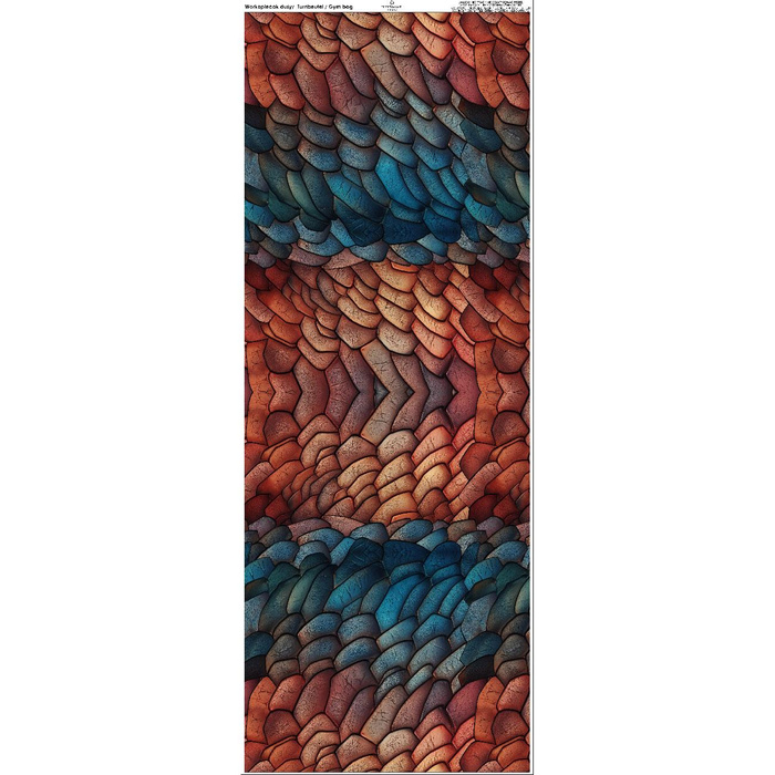 TURNBEUTEL - SLEATHER PATTERN MS.10 - groß