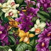 EXOTIC ORCHIDS PAT. 7 - Satin