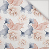 RETRO FLOWERS WZ. 3 - Tkanina na ubrusy