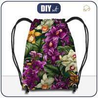 GYM BAG - EXOTIC ORCHIDS PAT. 7 - small