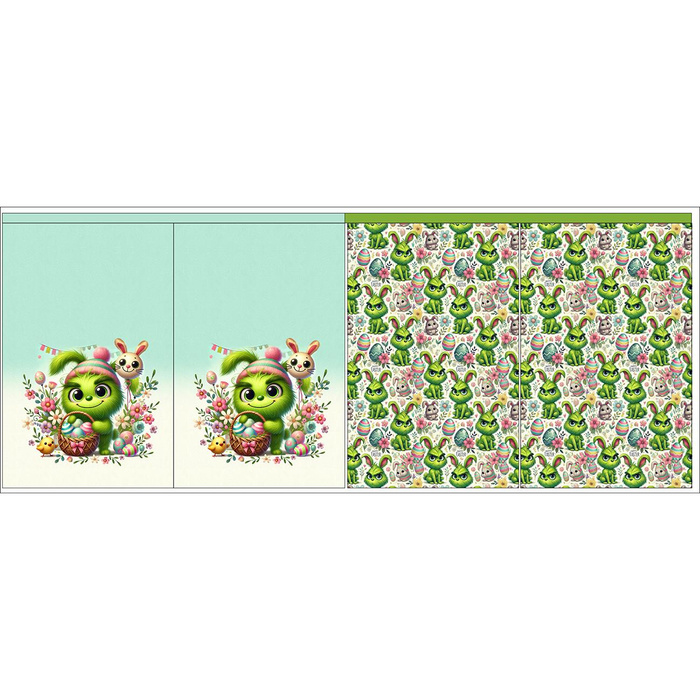 Gift pouches - FUNNY EASTER pat.2 PRANKSTER - sewing set - SMALL