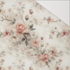 PASTEL FLOWERS WZ. 26 - Hydrophobic brushed knit