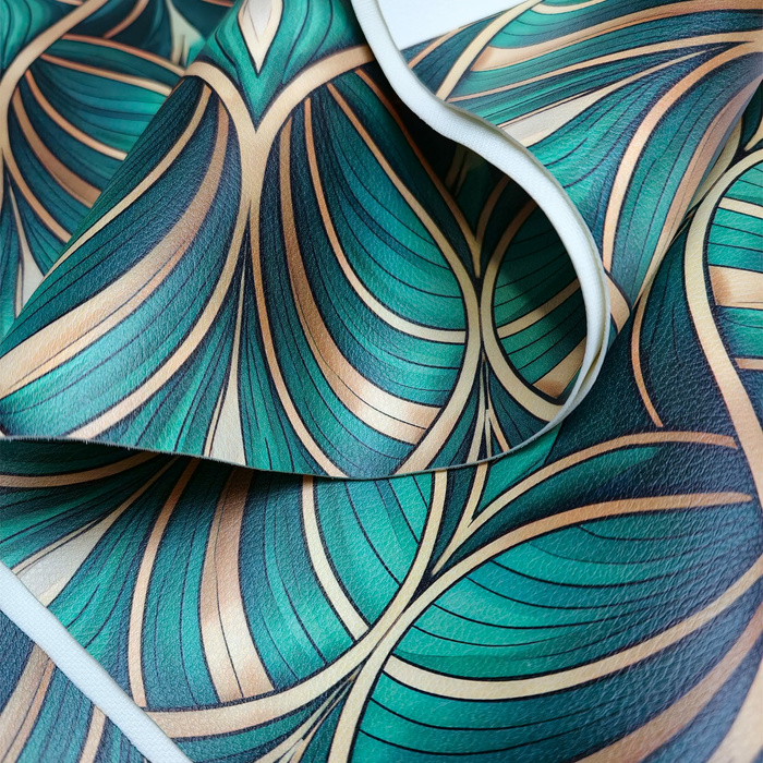 Stained Garden wz. 6 (46 cm x 50 cm) - thick pressed leatherette