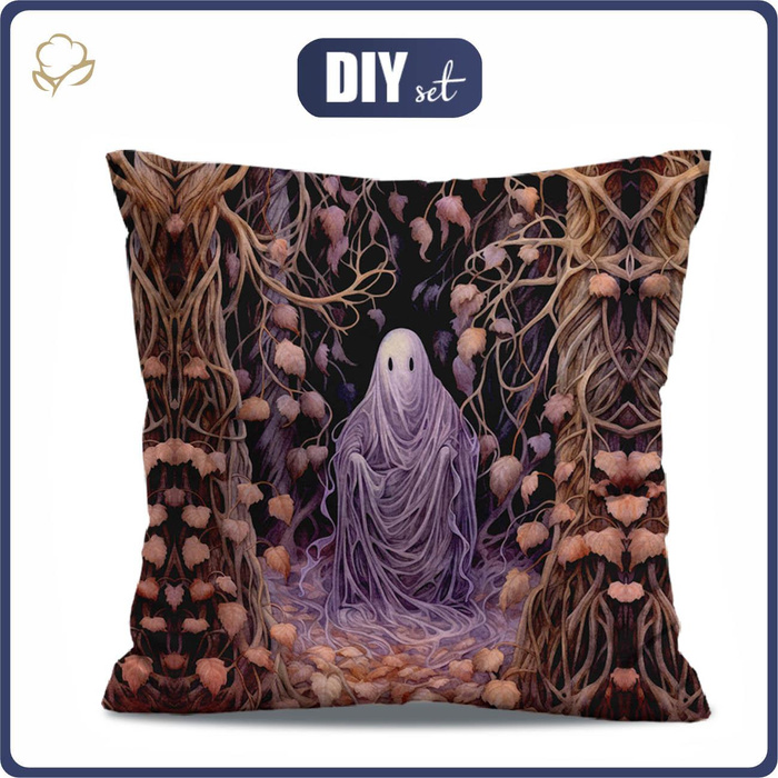 KISSEN 45x45 - FOREST SPIRIT - Velours - Nähset