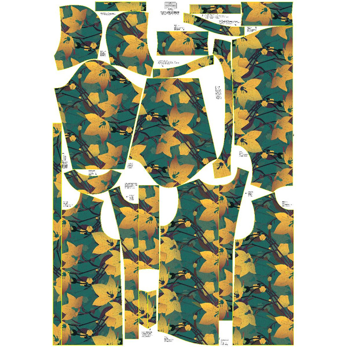 DÁMSKÁ BUNDA PARKA (ANNA) - LISTÍ vz. 2 (zlatý) / černý - softshell M