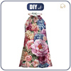 DRESS "DALIA" MINI (XXL-XXXL) - FLOWERS WZ. 3 - sewing set