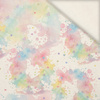 PASTEL BLOTS - Slub Weave