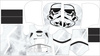 STORMTROOPER’S HOODIE - looped knit fabric (110/116)