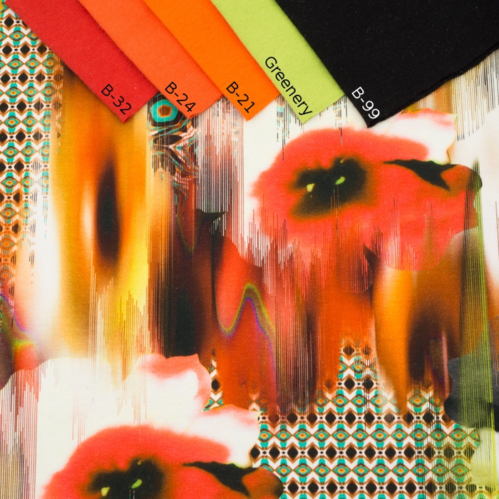 FANTAZJA / czerwony - Single Jersey TE210