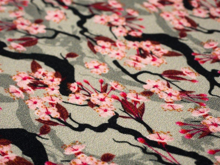 CHERRY BLOSSOM - Viscose jersey WE210