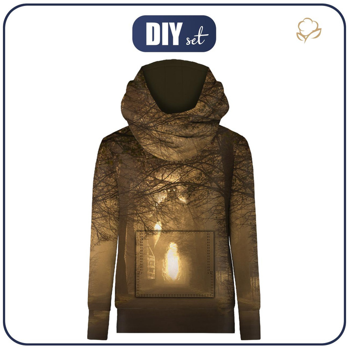 UNISEX HOODIE (HYDRA) - DROŻNIK BIEST - Nähset L