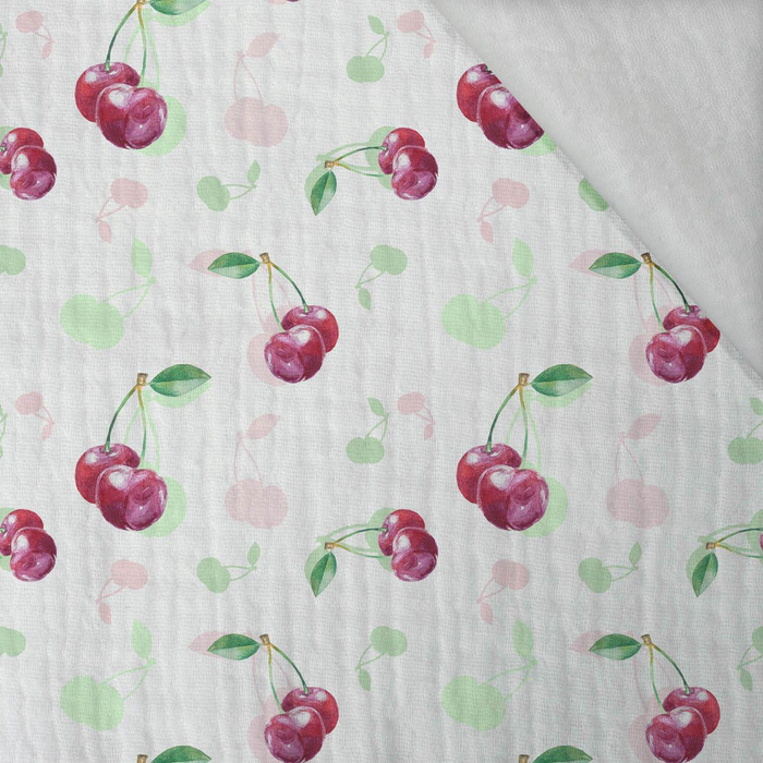 CHERRIES / PAT. 2 - Cotton muslin