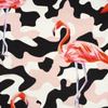 CAMOUFLAGE FLAMINGOS - Hydrophobic brushed knit