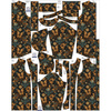 PARKA DAMSKA (ANNA) -  BOTANICAL FOREST WZ.8 - softshell XXL