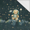 WATERCOLOR WONDERS WZ. 7 -  PANEL (60cm x 50cm) looped knit fabric with elastane ITY