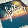 HELLO SUMMER - Paneel Viskose-Jersey WE210