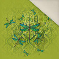 Stained Garden wz. 12 - panel (60cm x 50cm)  Potahový velur