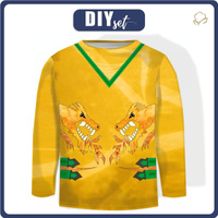 LONGSLEEVE - ZŁOTY NINJA - zestaw do uszycia (mango mojito)