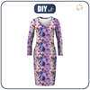 PENCIL DRESS "ALISA" (XXL) - ALCOHOL PASTEL WZ.4 - sewing set