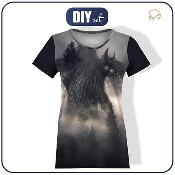 T-SHIRT DAMSKI - GRZYWACZ - zestaw do uszycia XXL