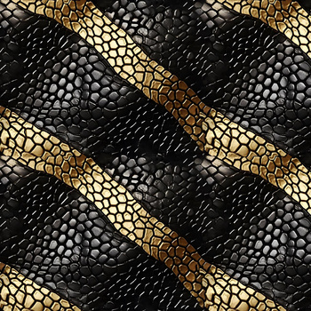 Leather Pattern wz.3- single jersey z elastanem ITY