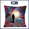 POLŠTÁŘ 45x45 - UNIVERSE - Panama 220g - přední + zadní strana