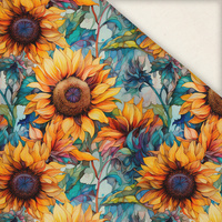 Sunflowers wz. 5 - Slub Weave