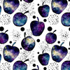 GALACTIC FRUITS - Baumwoll Webware