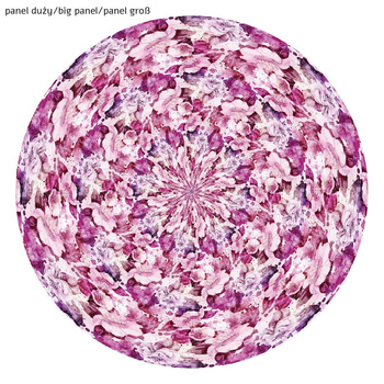 PINK PARADISE pat. 2 -  big circle skirt panel