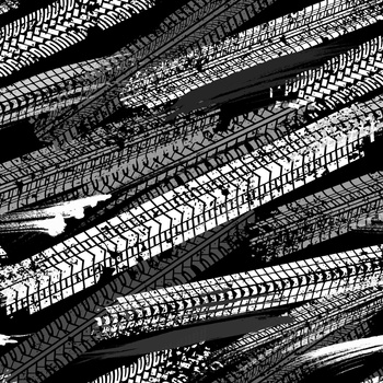 TIRE MARKS WZ. 4 - Hydrofobowa dzianina drapana