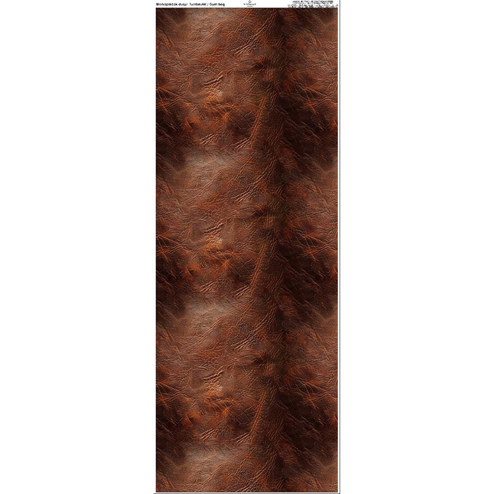 TURNBEUTEL - LEATHER PATTERN MS.4 - klein