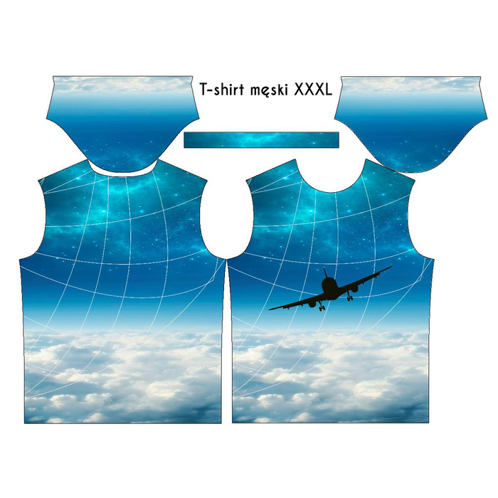 HERREN T-SHIRT - HIMMELREISE - Single Jersey L