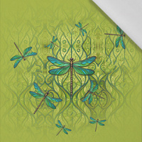 Stained Garden wz. 12 - panel (60cm x 50cm)  Cotton woven fabric