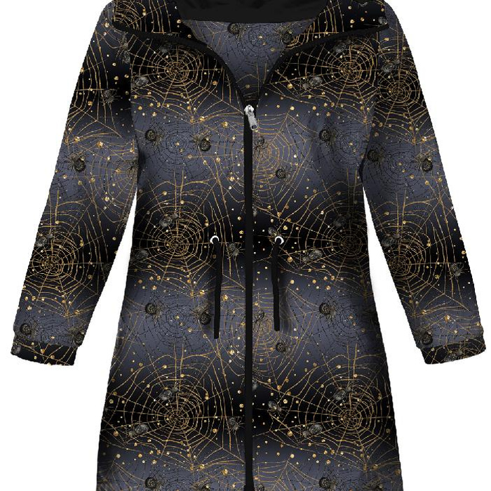 KIDS PARKA (ARIEL) - GOLDEN WEB (ENCHANTED NIGHT) - softshell (158-164)