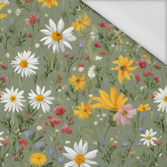 FLOWERS MEADOW WZ. 3 - tkanina wodoodporna