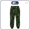 KINDER JOGGINGHOSE (ROBIN) - GEOMETRISCHER CAMOUFLAGE M. 1 - Nähset (122/128)