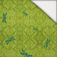 Stained Garden wz. 12 / HINTERGRUND - leichte Maschenware angeraut