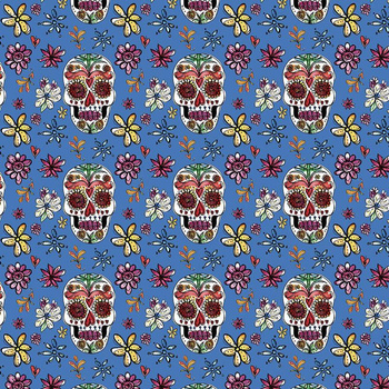 LEBKY vz. 2 / modrý (DIA DE LOS MUERTOS)