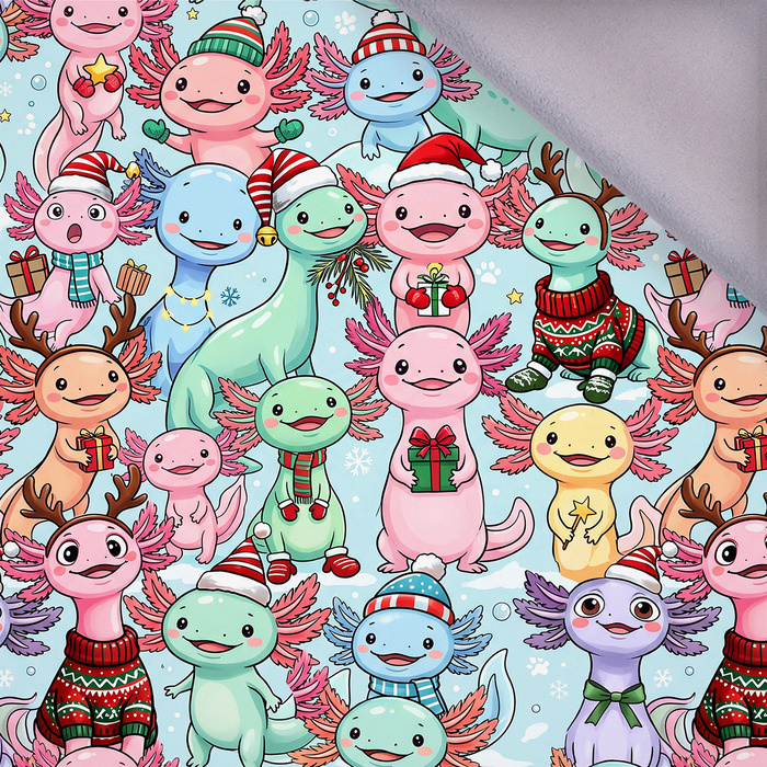 CHRISTMAS AXOLOTL - softshell