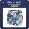 Damen Badeshorts - AQUARELL BLÄTTER S