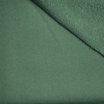 D-068-DARK GREEN - thick brushed sweatshirt D300