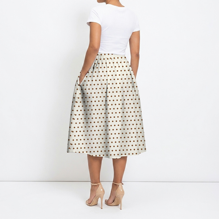 POLKA DOTS WZ. 7 - Hydrophober angerauter Wintersweat