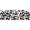 KURZE KINDERHOSE (RIO) (158/164)- STREET ART m. 4 - Sommersweat