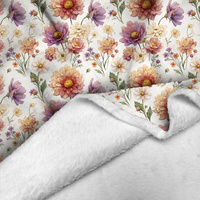 FLOWERS HEDGEHOG FAMILY - Minky plyš