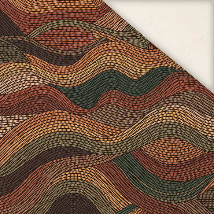 RETRO GEOMETRIC WZ. 22 - Leinen 100%