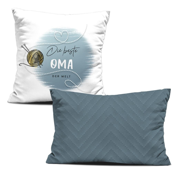 DECORATIVE PILOWS - DIE BESTE OMA DER WELT / hank