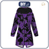 DAMENPARKA (ANNA) - VIOLETTE BATIK - Nähset XXL